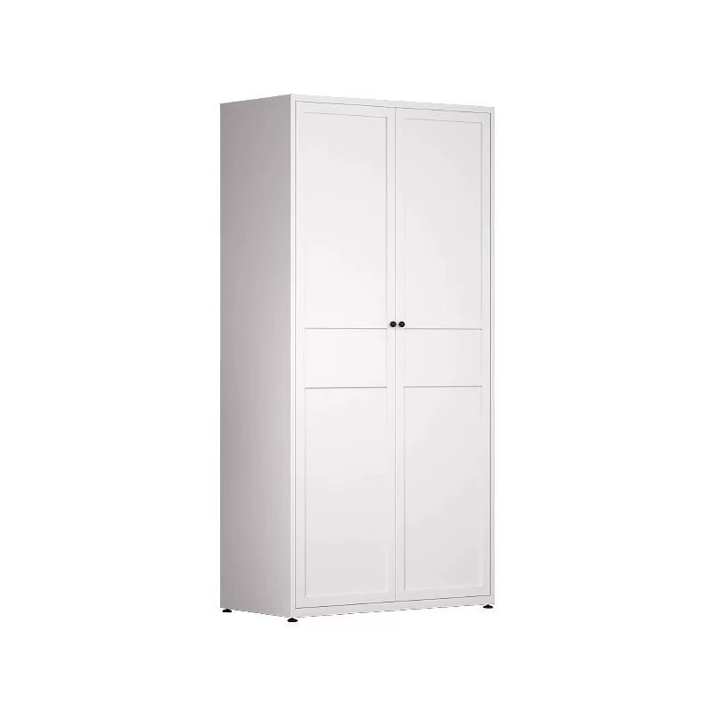 钢制更衣柜 轻奢家用钢制衣柜 儿童铁艺储物柜 意式极简卧室收纳