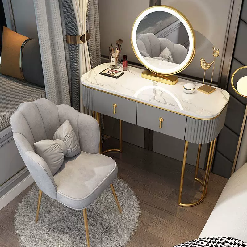 简约化妆台轻奢北欧化妆桌小户型梳妆台网红风迷你新款卧室化妆桌