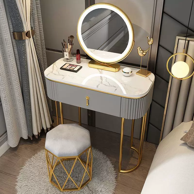 简约化妆台轻奢北欧化妆桌小户型梳妆台网红风迷你新款卧室化妆桌