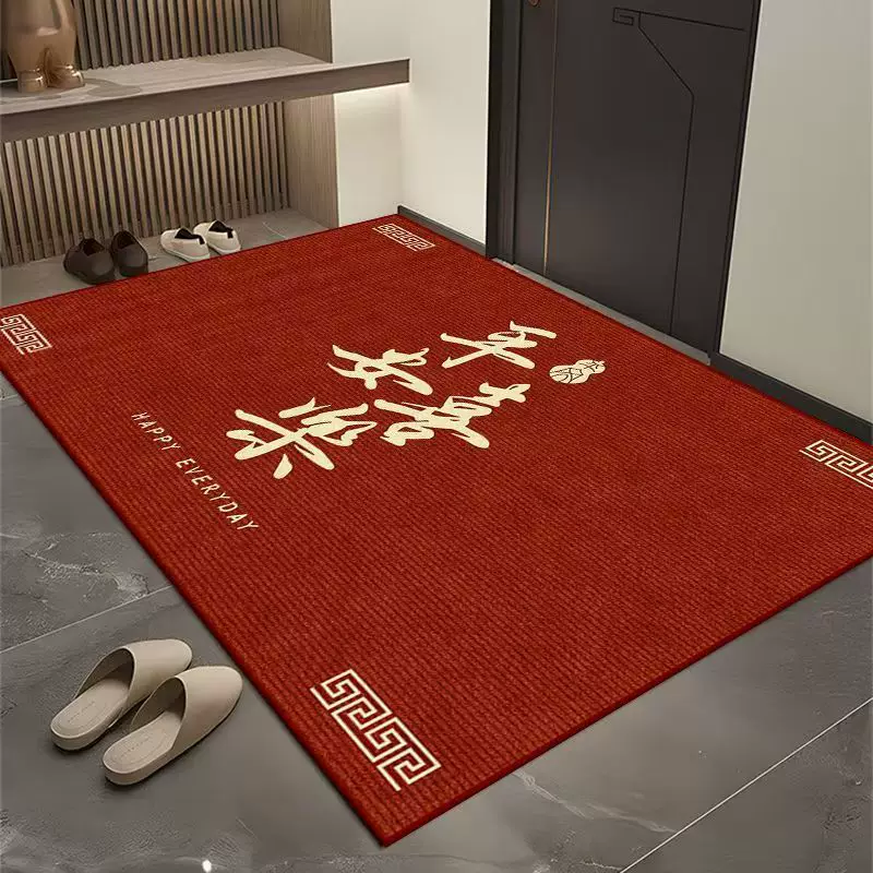 简约入户门地垫耐脏玄关进门脚垫子家用耐磨除尘大门口地毯可代发