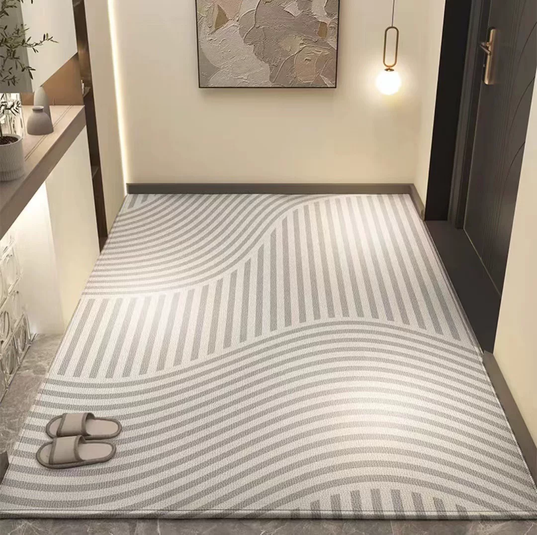 入户门比利时绒地垫进门地毯家用轻奢高级感门垫门口玄关防滑脚垫