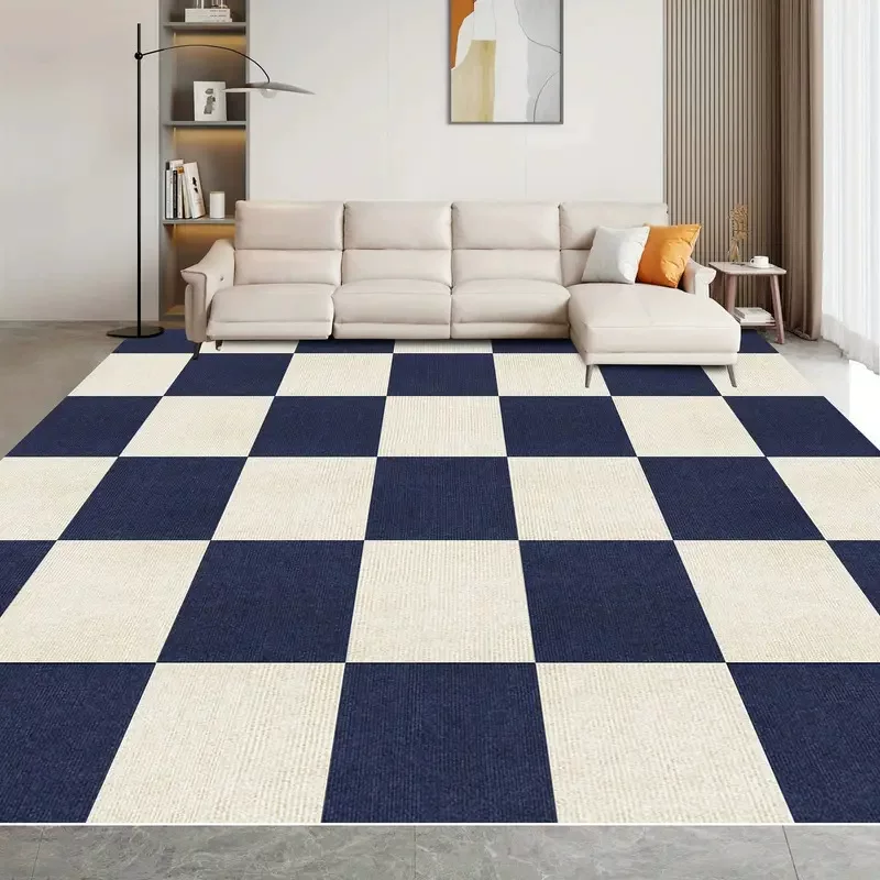 拼接地毯加厚自粘防滑隔音可裁剪现代简约商用家用