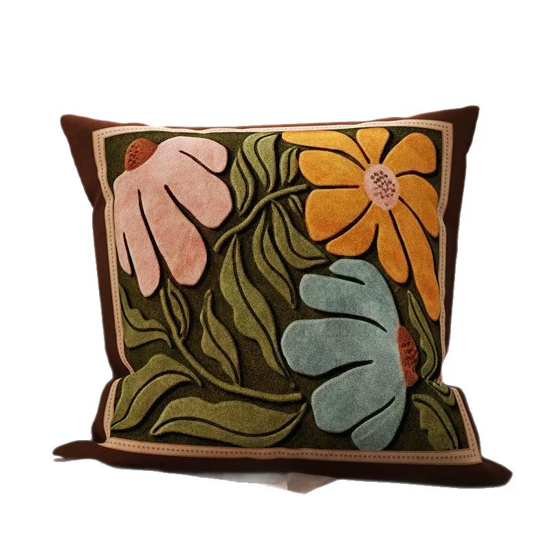 卡通沙发客厅抱枕套含芯靠背腰枕高级感飘窗卧室床头床上靠枕靠垫