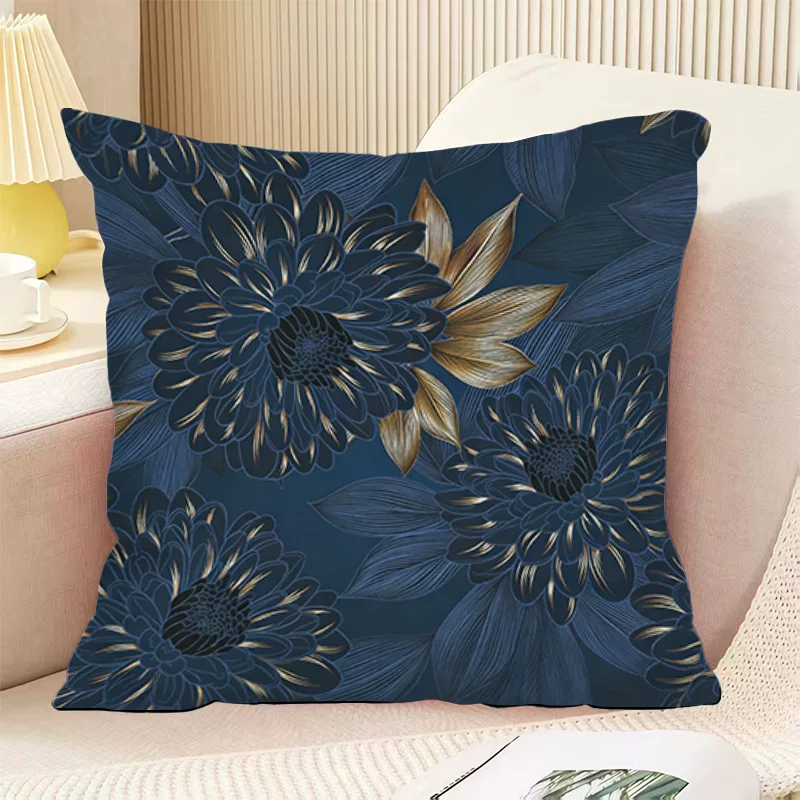 客厅靠枕高级现代新古典中国风抱枕套宿舍垫套沙发卧室办公室装饰