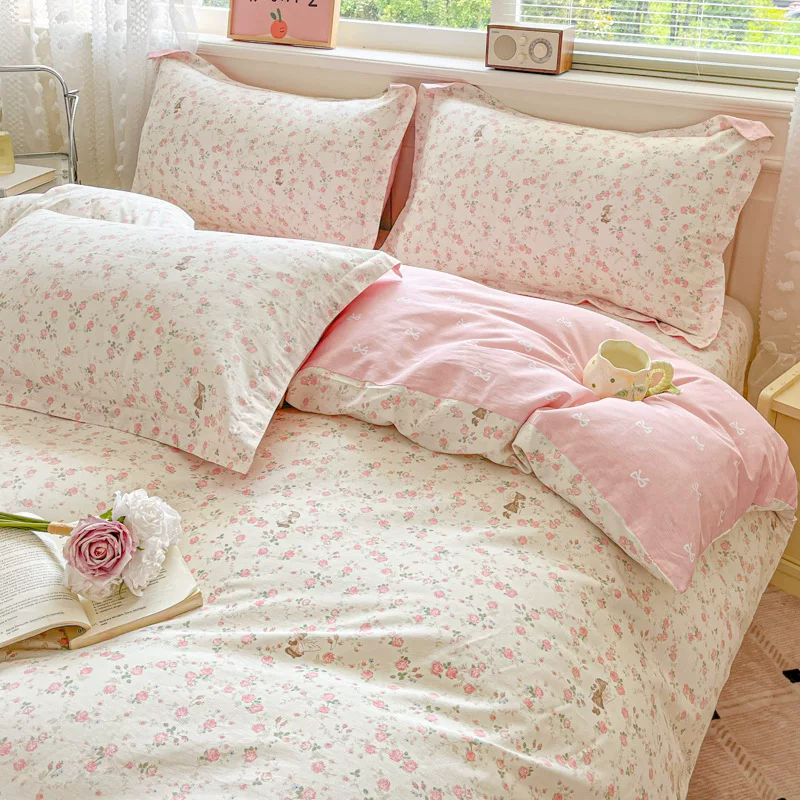 100纯棉被套单件150x200x230cm单双人全棉斜纹被罩1.5米1.8m床品