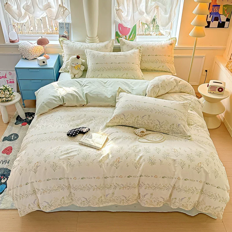 新疆长绒棉全棉被套a类母婴级单件纯棉被罩单人宿舍三件套四件套