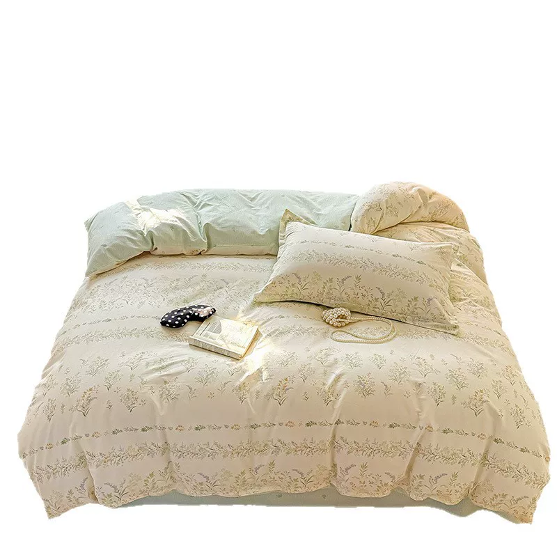 新疆长绒棉全棉被套a类母婴级单件纯棉被罩单人宿舍三件套四件套