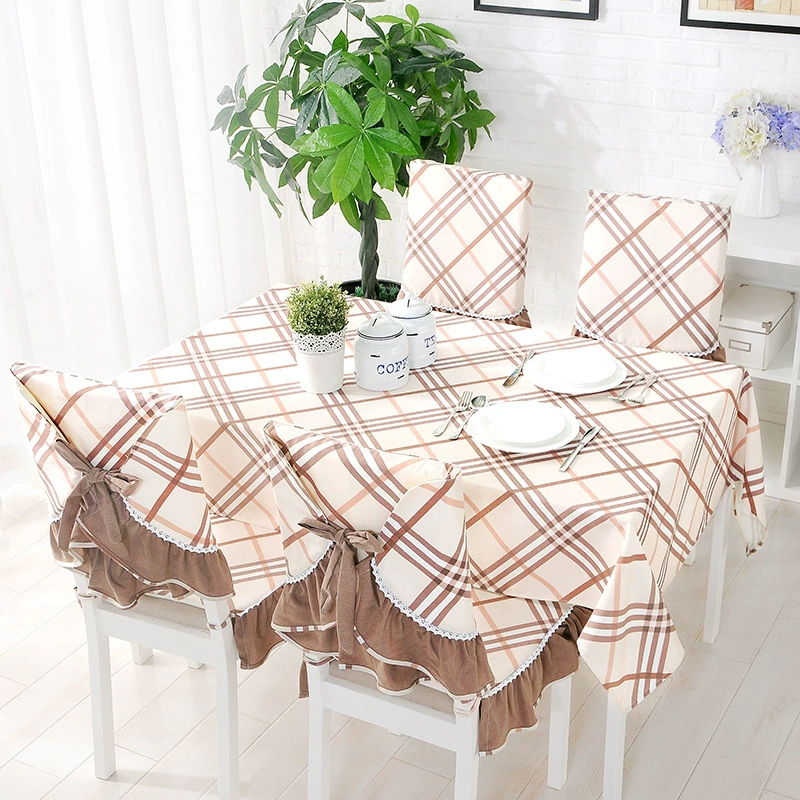 防滑耐磨椅套现代简约家用餐桌加厚布艺椅子套罩椅垫餐椅布套坐垫