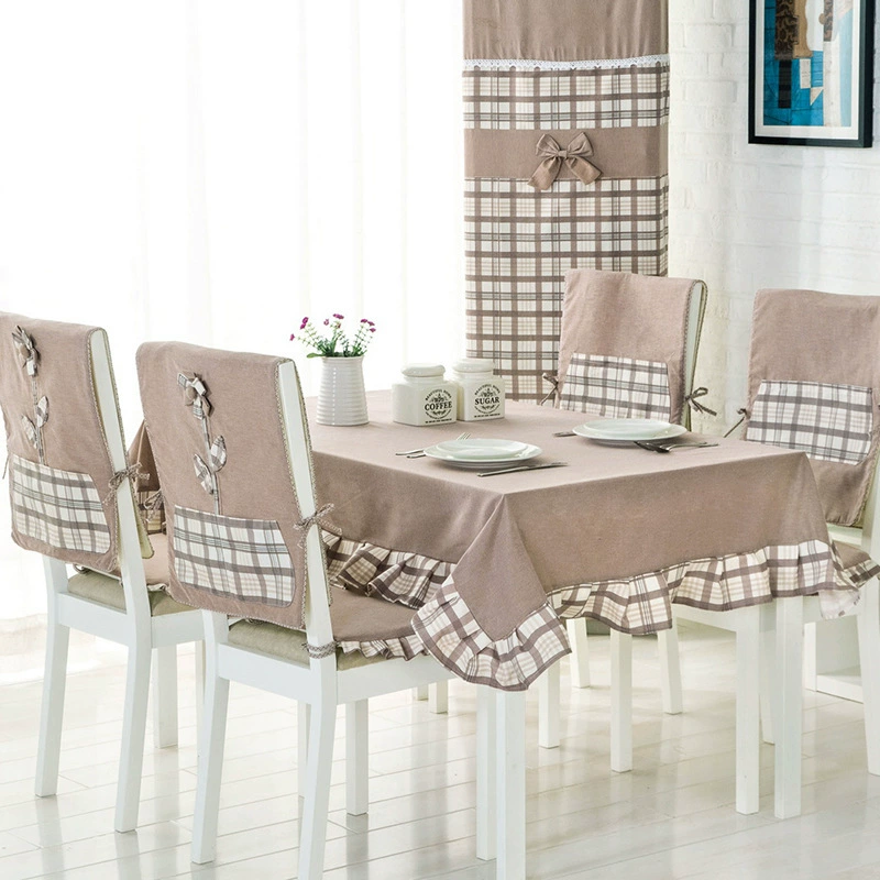 防滑耐磨椅套现代简约家用餐桌加厚布艺椅子套罩椅垫餐椅布套坐垫