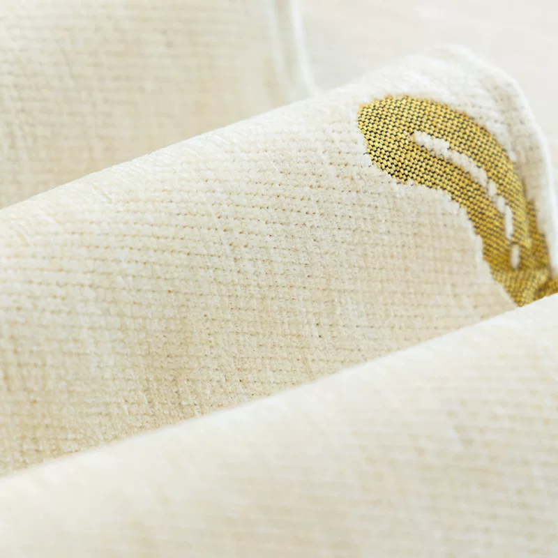 飞阳沙发巾银杏叶田园风简约沙发盖布沙发套罩亚马逊防滑沙发盖巾