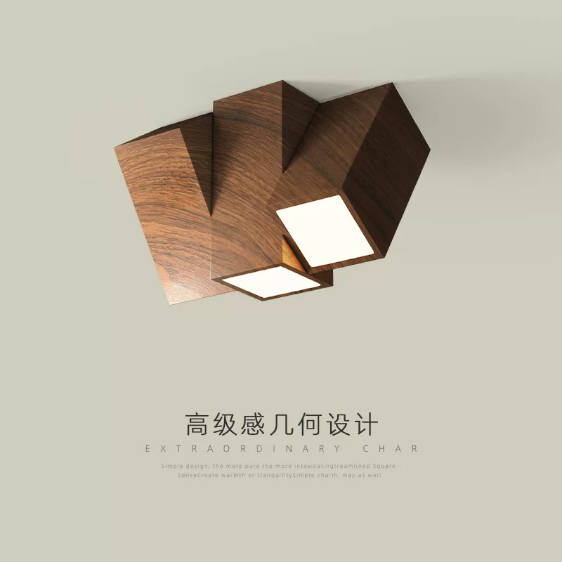 明装客厅无主灯照明灯侘寂风复古走廊过道灯中古风筒灯入户玄关灯