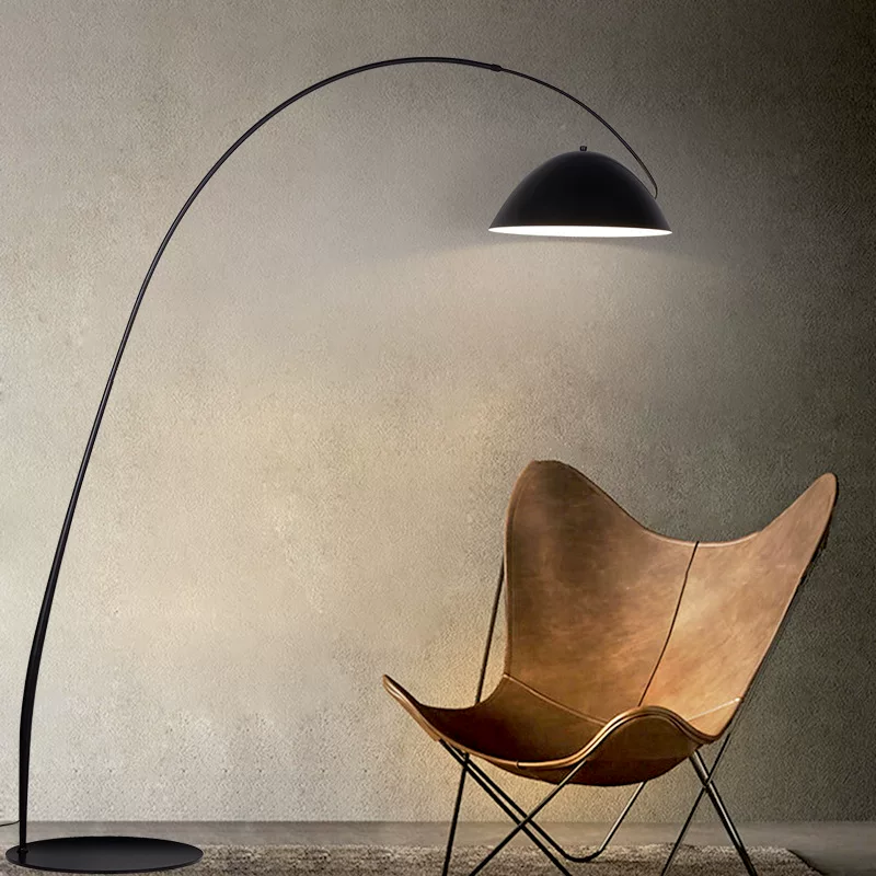 钓鱼灯落地灯现代简约客厅沙发灯北欧创意极简网红小红书立式台灯