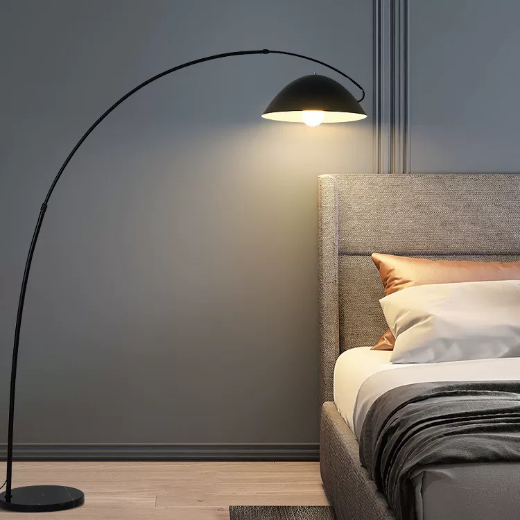 落地灯客厅高级感 沙发旁钓鱼灯 创意客厅沙发旁落地灯卧室氛围灯