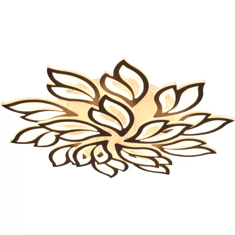 跨境工厂供货新枫叶北欧客厅灯现代简约灯具餐厅家用卧室灯吸顶灯