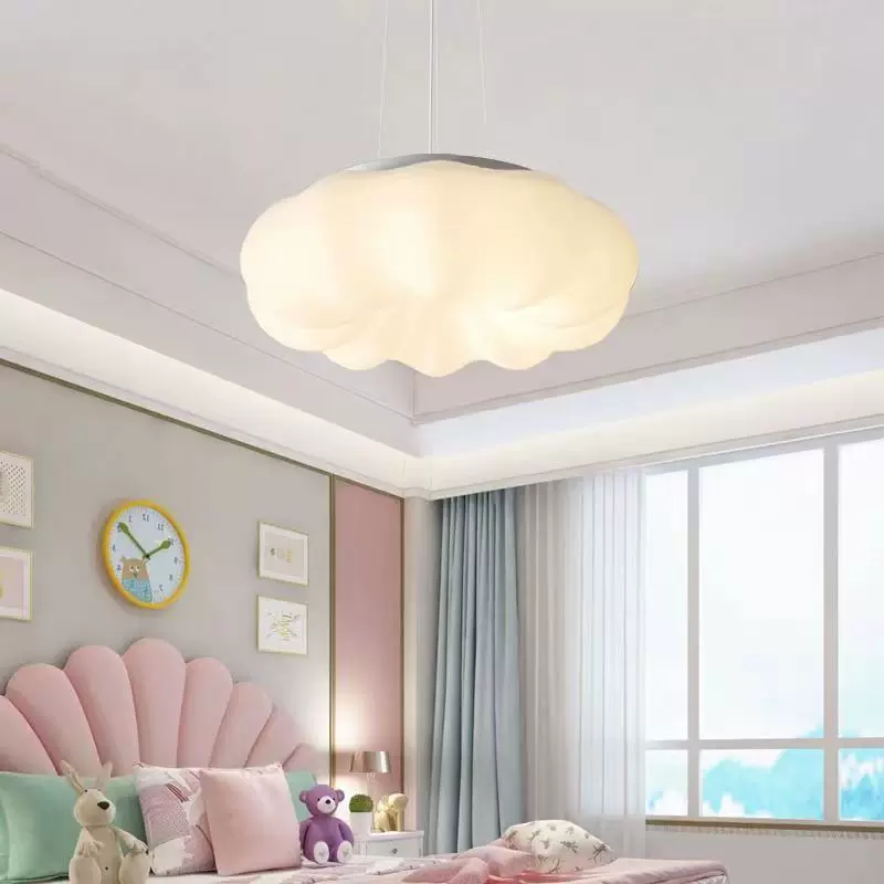 全光谱南瓜led吸顶灯高亮护眼女生卧室灯具客厅儿童房创意云朵灯