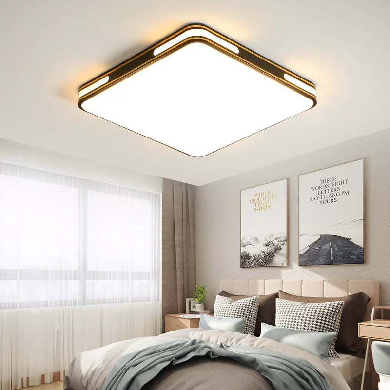 新款led护眼照明卧室圆吸顶灯极简轻奢大气家用天花板超薄房间灯