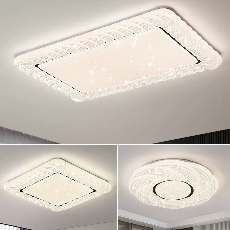 2024新款led吸顶灯圆形卧室客厅灯现代简约大气餐厅书房灯具灯饰