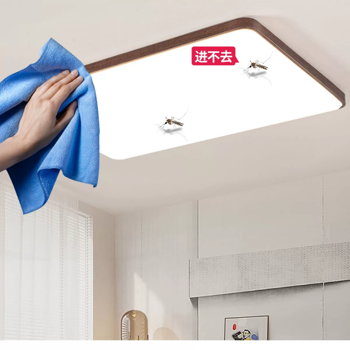 2025新款新中式LED吸顶灯客厅主灯卧室书房餐厅房间阳台中山灯具