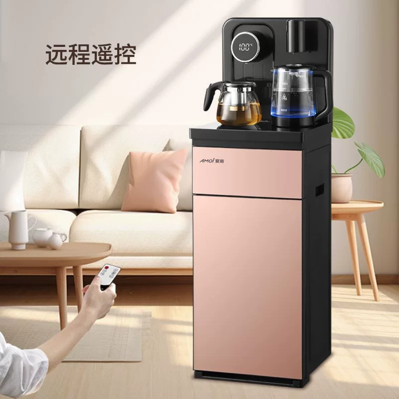 夏新智能语音茶吧机家用制冷热下置水桶远程遥控立式全自动饮水机