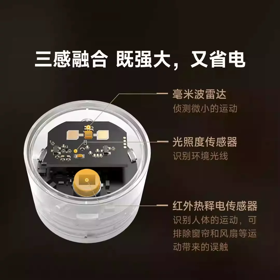 领普ES3人体存在传感器毫米波雷达红外热释电远程提醒智能家居
