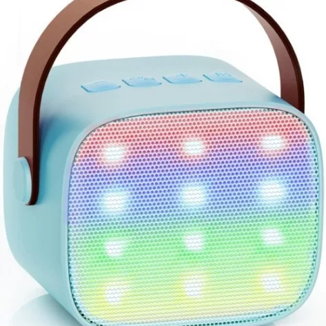 跨境K1/P2话筒音响麦克风无线蓝牙家用户外便携式K歌宝蓝牙音响