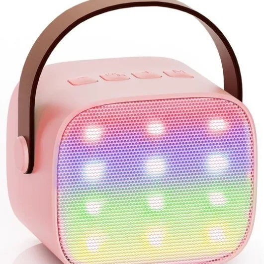 跨境K1/P2话筒音响麦克风无线蓝牙家用户外便携式K歌宝蓝牙音响